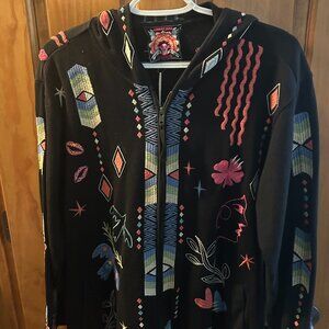 Johnny Was Milley French Terry Coat NWT